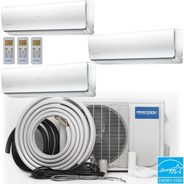 MRCOOL Olympus 48,000 BTU 4 Ton Ductless Mini-Split Air Conditioner and Heat Pump, 25 ft. Install Kit - 230-Volt/60Hz