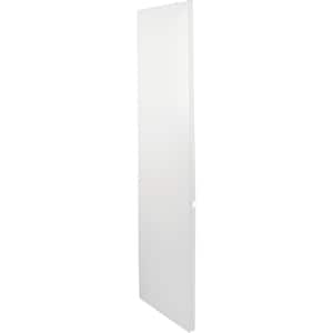 French 4-Door Refrigerator Left Side Panel Kit in Matte White