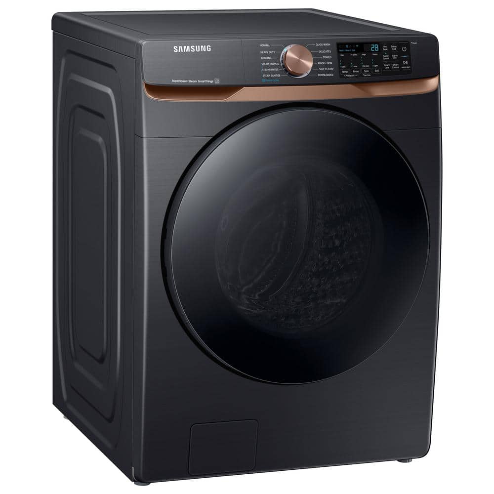 Samsung 5.0 cu. ft. Brushed Black Smart Front Load Washer