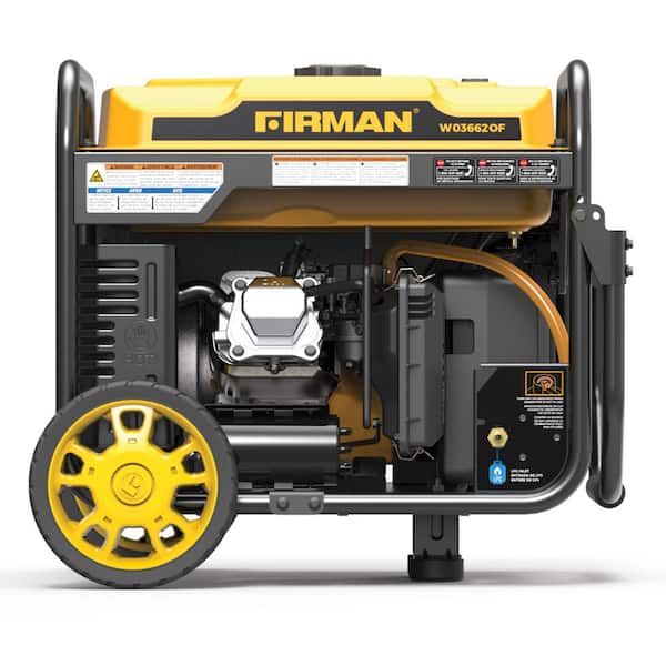 FIRMAN 4200-Watt/3650-Watt Dual Fuel Portable Inverter Generator