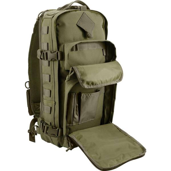 loaded gear backpack