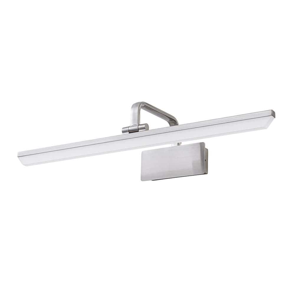 Nimbus 1-Light 23.6 in. W Brushed Nickel LED Vanity Light Bar with Selectable CCT and Acrylic Lens for Bathroom price history on PriceWatchPro