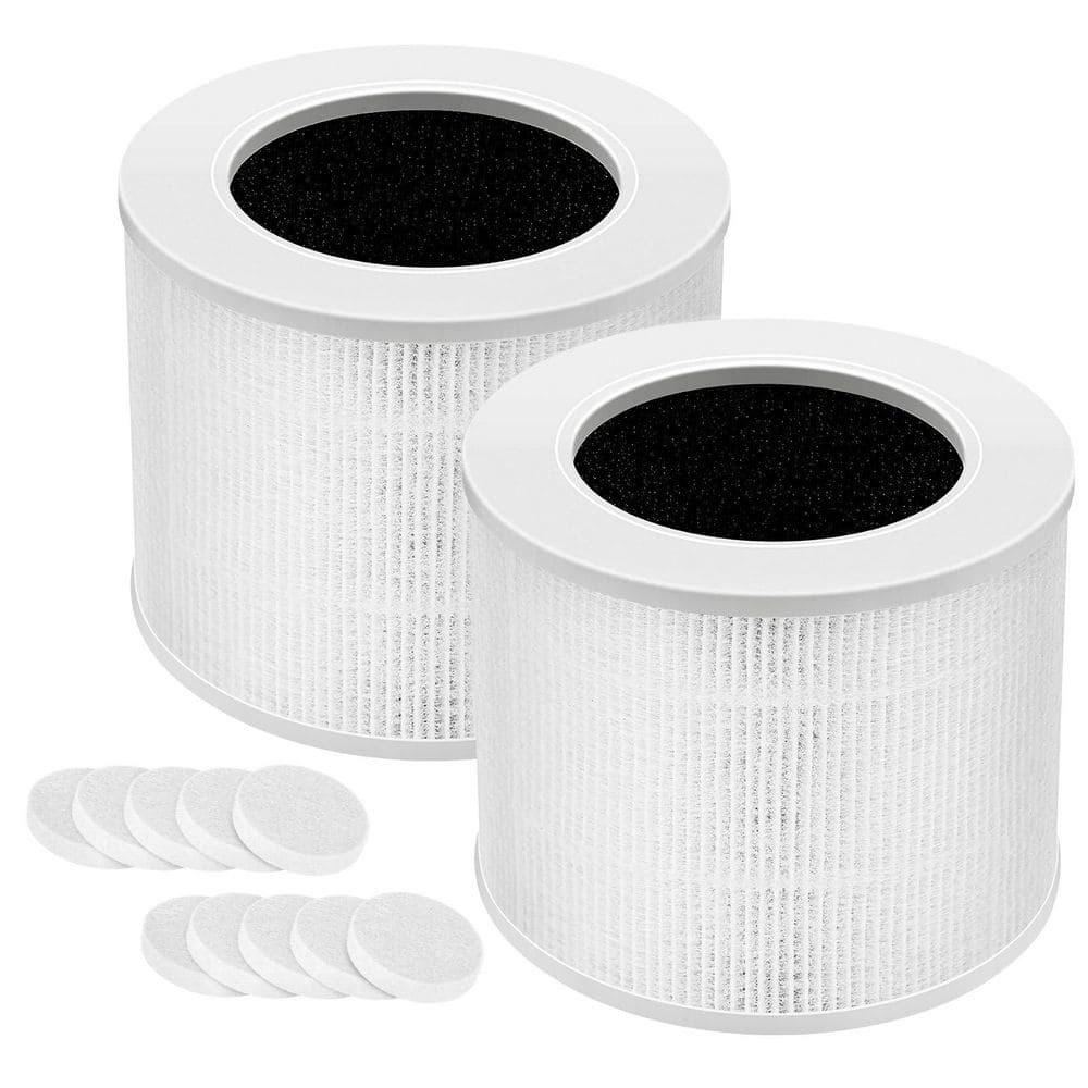 Air Purifier Replacement Filter for LEVOIT Core Mini-P Air Purifiers, Core Mini-RF Filter 2 Pack price history on PriceWatchPro