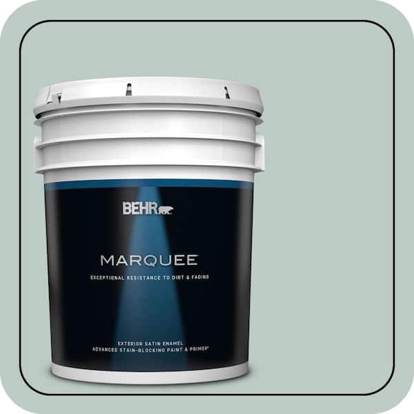 BEHR MARQUEE 5 gal. Home Decorators Collection #HDC-CL-23 Soothing Spring Satin Enamel Exterior Paint & Primer