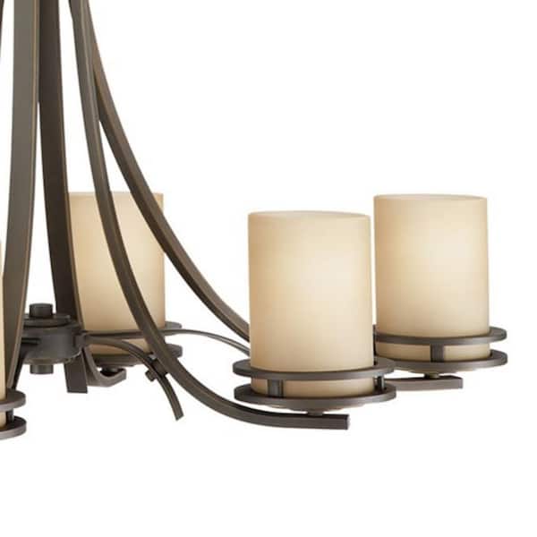 Kichler Hendrik 6-Light Antique Bronze Transitional Chandelier