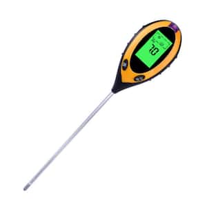 4-in-1 Single Needle LCD Digital Soil Tester Soil pH Water Moisture Light Temperature Test Meter