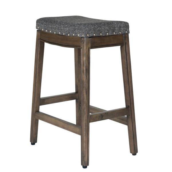 gray backless counter height stools