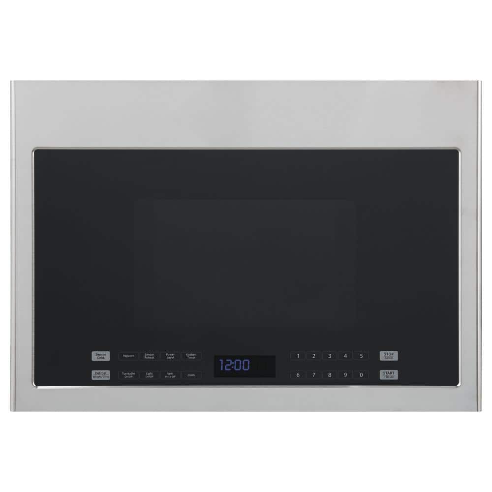 Haier 24 in. 1.4 cu. ft. Over the Range Microwave in Stainless Steel, Silver