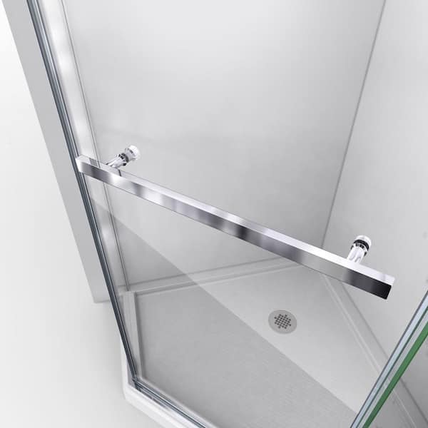 DreamLine Prism 38-1/8 in. x 38-1/8 in. x 72 in. Semi-Frameless