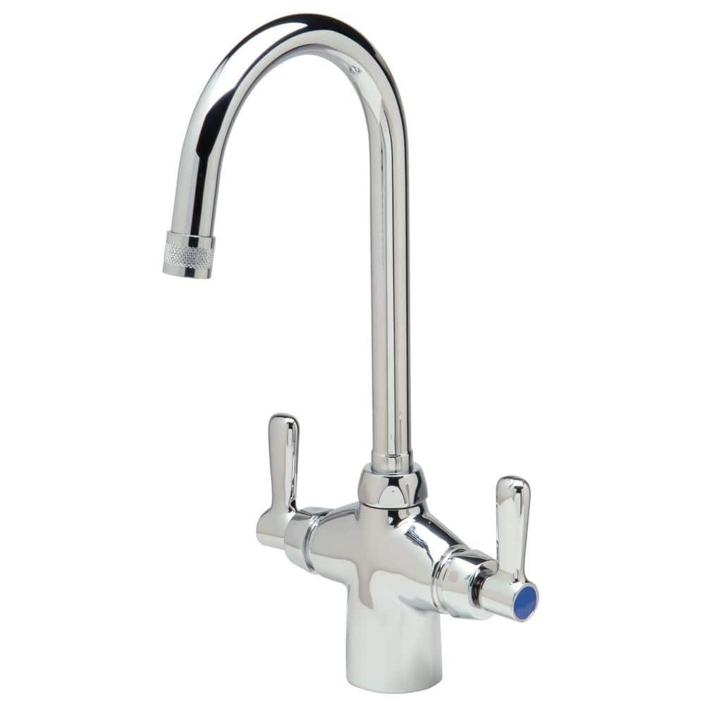 UPC 670240483750 product image for Single Hole 2-Handle Laboratory Faucet in Chrome | upcitemdb.com