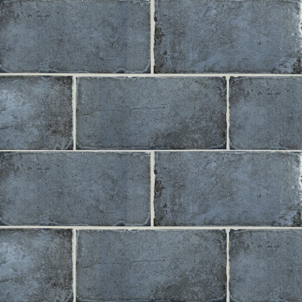 MSI Jovani Azul 6 in. x 12 in. Matte Porcelain Floor and Wall Tile (11 sq. ft./Case)