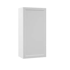 Designer Series Melvern Assembled 21x42x12 in. Wall Kitchen Cabinet in White