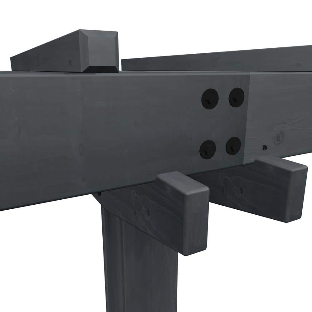 Charcoal Cedar Wildwood Garden Arbor, 91.5"H
