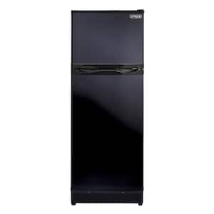 Off-Grid 23.5 in. 8 cu. ft. Propane Top Freezer Refrigerator in Black