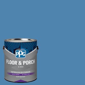 1 gal. PPG1161-5 Ship's Harbor Satin Interior/Exterior Floor and Porch Paint
