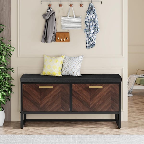 TRIBESIGNS WAY TO ORIGIN 24 H x 39 W Brown and Black Wood