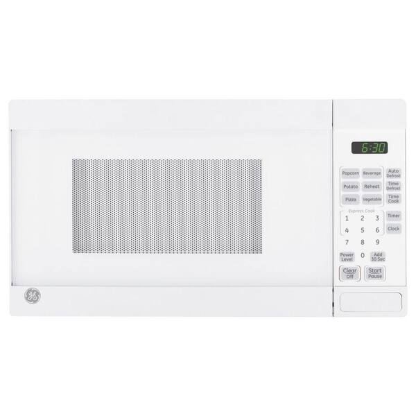 GE 0.7 cu. ft. Countertop Microwave in White