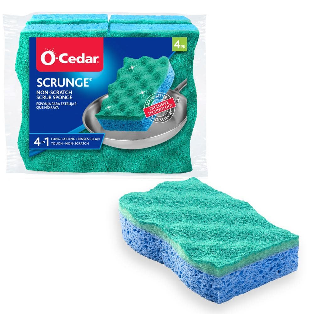 Pack of 18 O-Cedar Multi-Use Scrunge Scrubber Sponge 