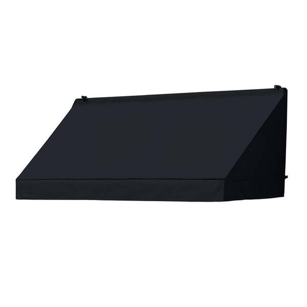 Awnings in a Box 6 ft. Classic Fixed Awnings in a Box Replacement Cover in Ebony