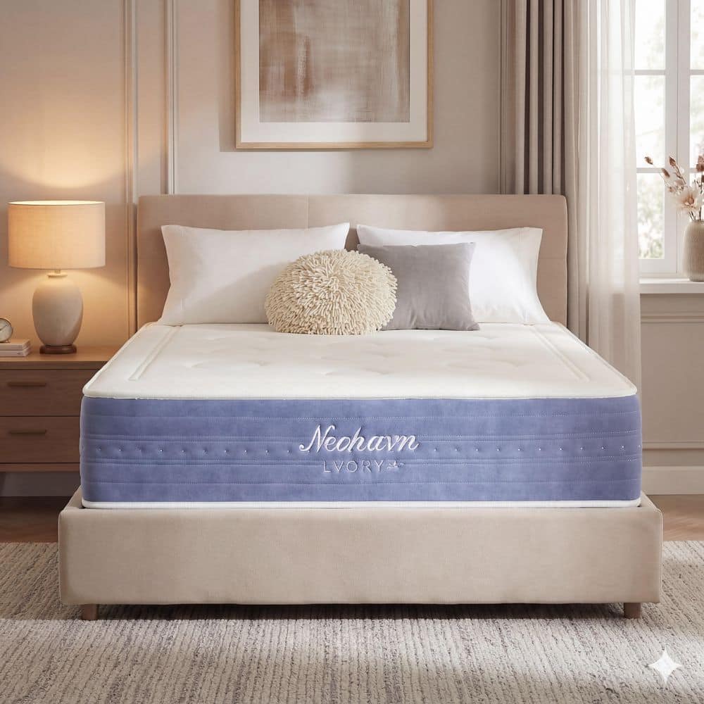 Queen Medium Firm Gel Memory Foam Pocket Spring Hybrid 14 in. Bed-in-a-Box Mattress price history on PriceWatchPro