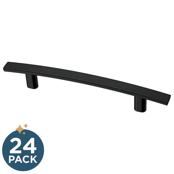 Essentials 3 in. (76mm) Center-to-Center Classic Arch Matte Black Drawer Pull (24-Pack) Essentials 3 in. (76mm) Center-to-Center Classic Arch Matte Black Drawer Pull (24-Pack)