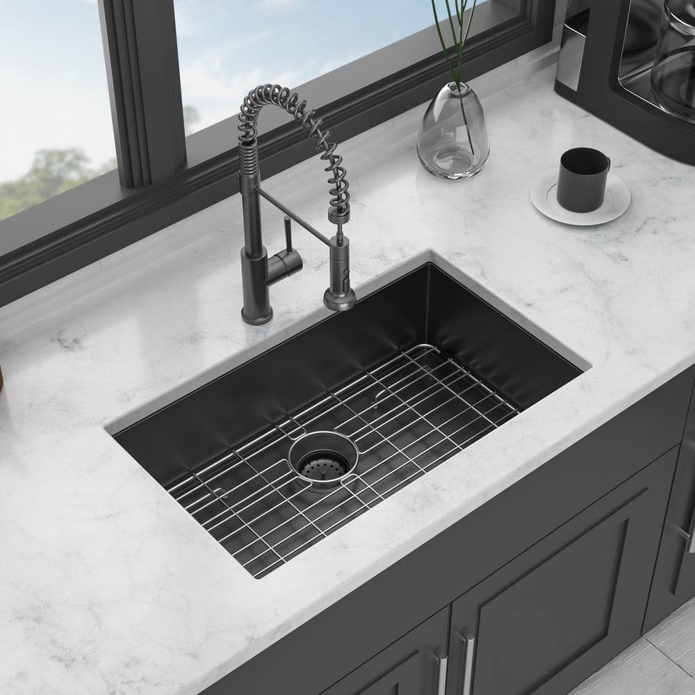 gunmetal-black-undermount-