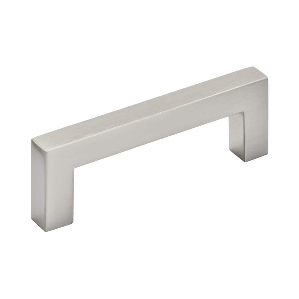 Monument 3 in. (76mm) Modern Satin Nickel Bar Cabinet Pull price history on PriceWatchPro