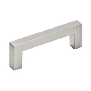 Monument 3 in. (76 mm) Satin Nickel Cabinet Drawer Pull