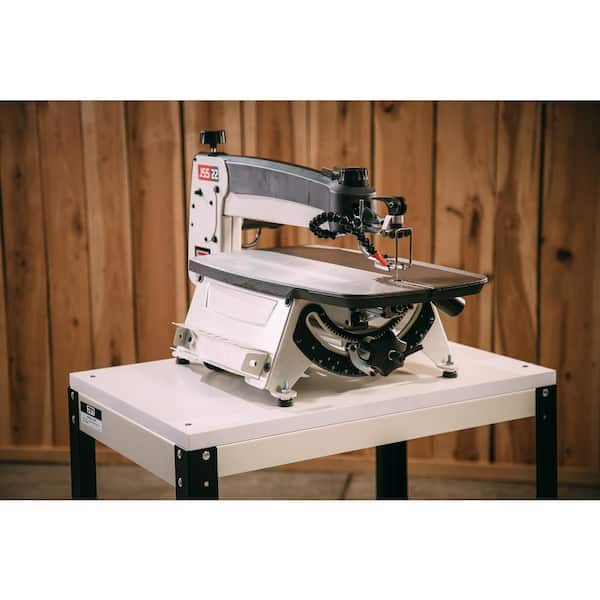 Jet 22 in. 120 Volt Scroll Saw with Foot Switch Scroll Saw JWSS 22B 727200B The Home Depot