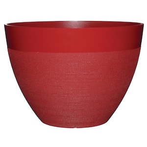 Decatur 20 in. American Red Resin Planter