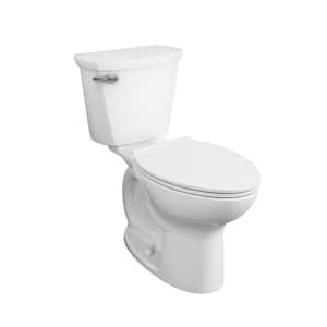 Cadet Pro Compact Tall Height 14 in. Rough-In 2-Piece 1.28 GPF Single Flush Elongated Toilet in White, Seat Not Included