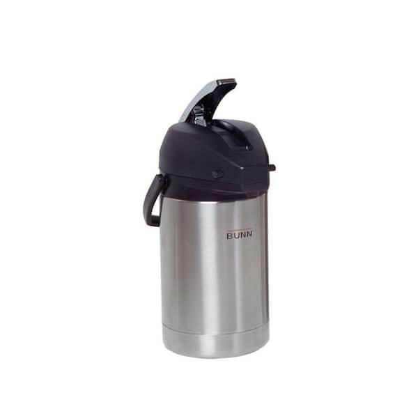 Bunn 2.5 Liter Stainless Steel Lined Lever Action Airpot 32125.0000