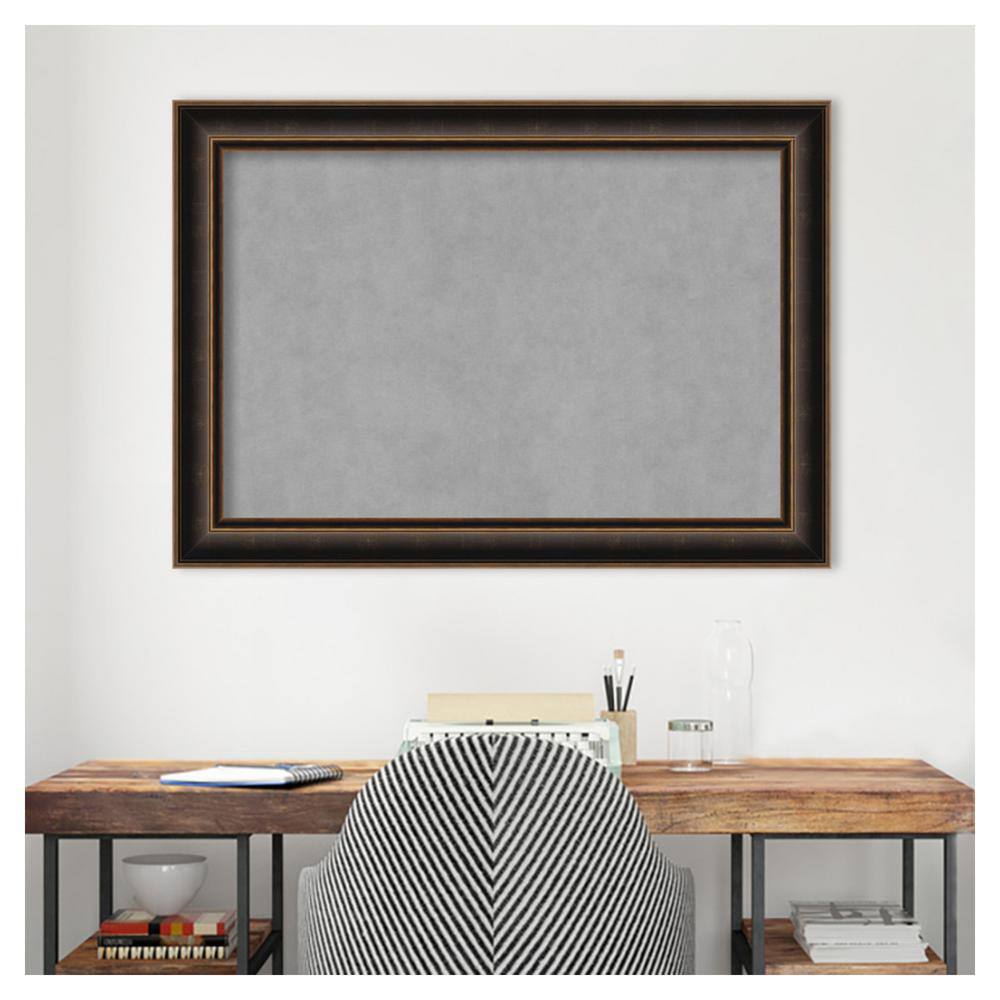 Villa Oil Rubbed Bronze Framed Magnetic Memo Board