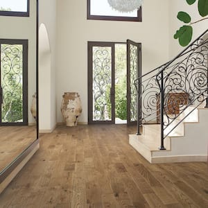 Point Paradise French Oak 3/4 in. T x 5 in. W Wire Brushed Solid Hardwood Flooring (22.6 sq. ft./case)