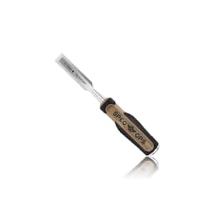 Wood Chisel, 3/4 in. Blade, High-Carbon Steel Blade, Shock-Absorbing Grip