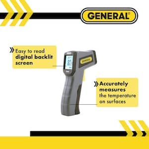 General Tools NCIT100 Non-Contact Hawkeye Infrared Thermometer