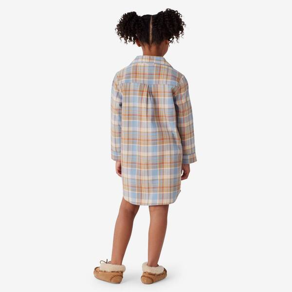 Women's Cotton Sleep Shirt, Long Sleeve Button-down Nightshirt Flannel Night  Shirt,l, Gray