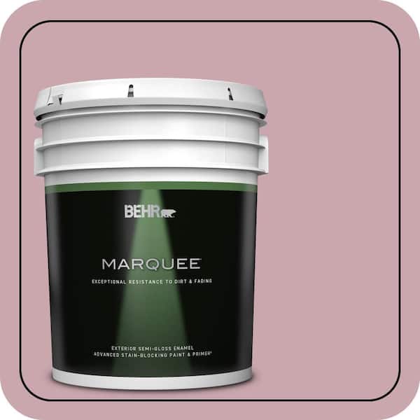 BEHR MARQUEE 5 gal. #MQ1-04 Dutchess Dawn Semi-Gloss Enamel Exterior Paint & Primer