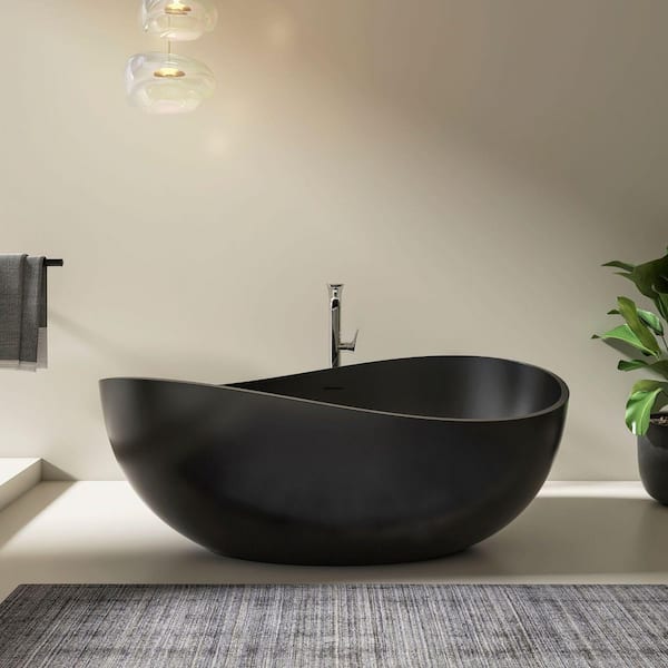 Xspracer Moray 63 in. x 37 in. Solid Surface Stone Resin