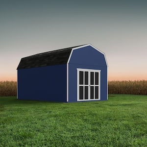 Do-it Yourself Braymore 10 ft. x 16 ft. Backyard Wood Storage Shed designed for Existing Cement Pad (160 sq. ft.)
