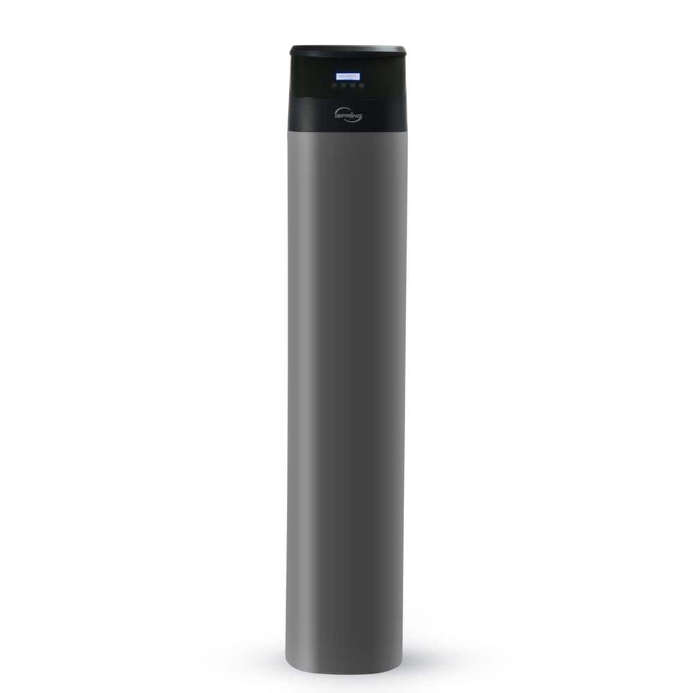 Gray Stainless Steel Whole House Water Filtration System