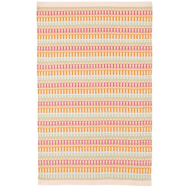 Candy Stripe Handwoven Multi 3 ft. x 5 ft. Outdoor Area Rug