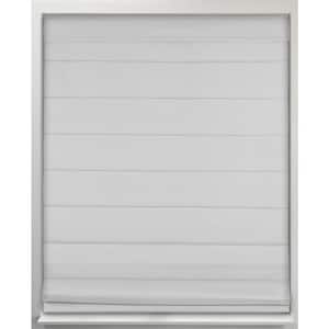 Light Gray Cordless Bottom Up Room Darkening Fabric Roman Shade 35.5 in. W x 60 in. L (Actual Size)