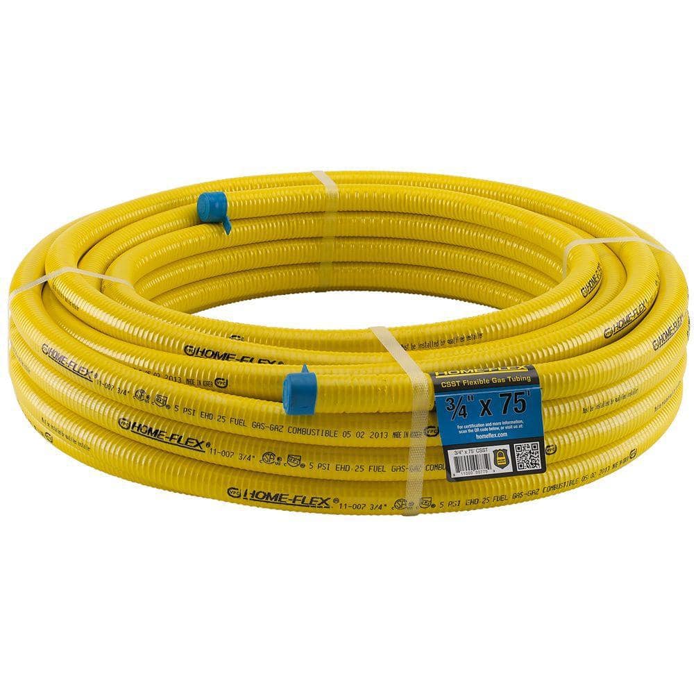 3/4 in. CSST x 75 ft. Corrugated Stainless Steel Tubing price history on PriceWatchPro