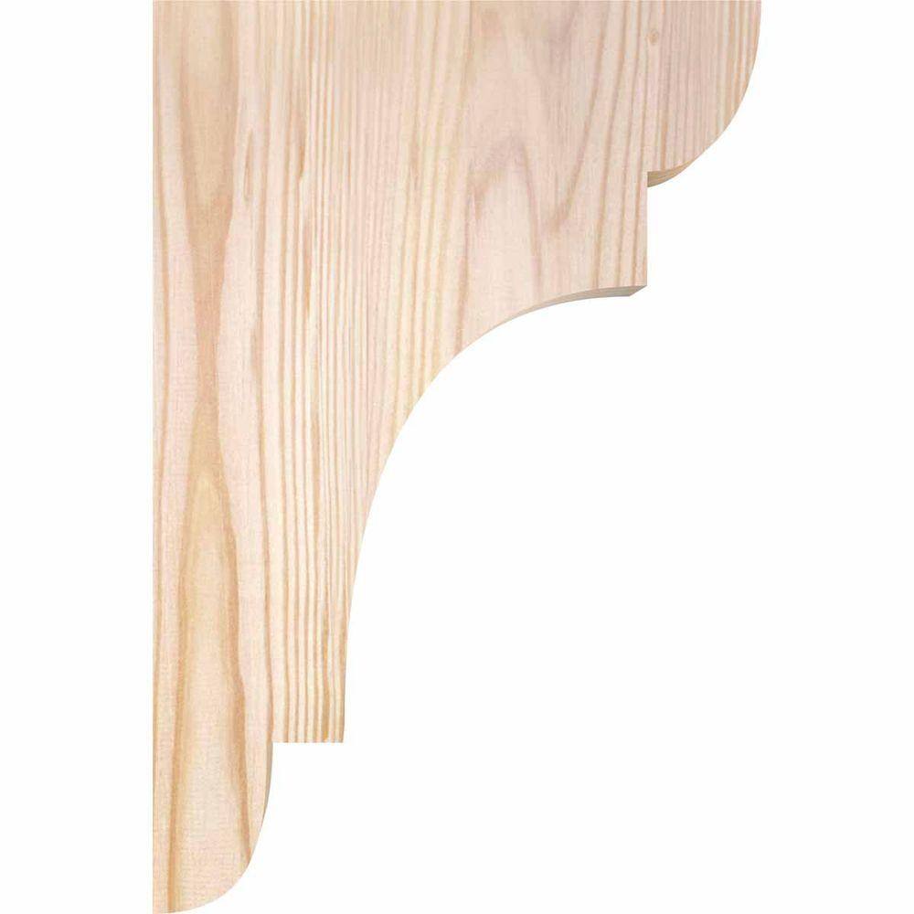 12-Inch Unfinished Douglas Fir Architectural Corbel