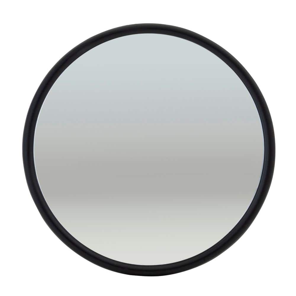 8 in. Round Convex Mirrors with Offset Ball-Stud - Stainless Steel