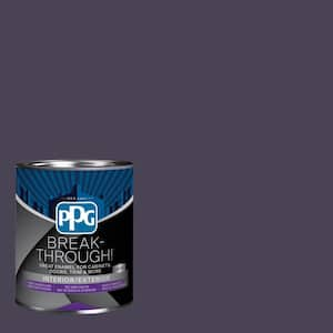 1 qt. PPG1172-7 Blackberry Satin Door, Trim & Cabinet Paint