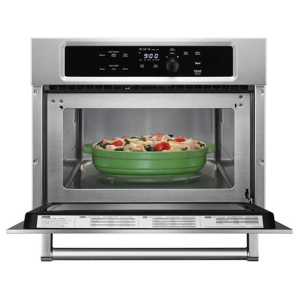 KitchenAid KMBP100ESS 30 1.4 Cu. Ft. Built In Microwave Oven With C