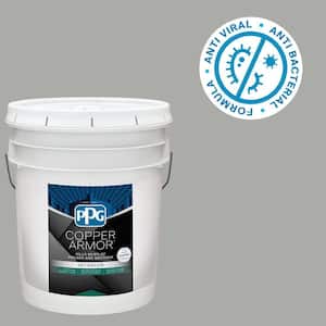 5 gal. PPG0997-4 Precipitation Eggshell Antiviral and Antibacterial Interior Paint with Primer