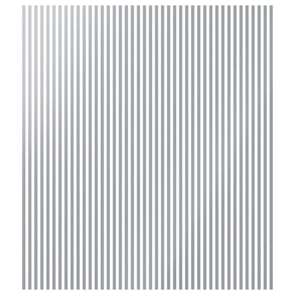 Adjustable Slat Wall 1/8 in. T x 1 ft. W x 8 ft. L Grey Acrylic Decorative Wall Paneling (42-Pack)
